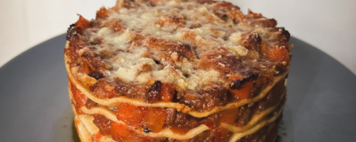 Lasagna con ragú classico