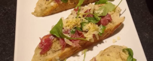 Bruschettas italianas
