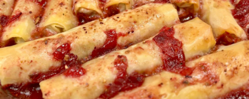 Baklava Cigars s/w fig glaze