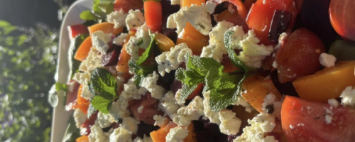 Heirloom Tomato Burrata Salad