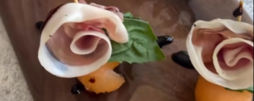 Stuzzichini prosciutto e melone