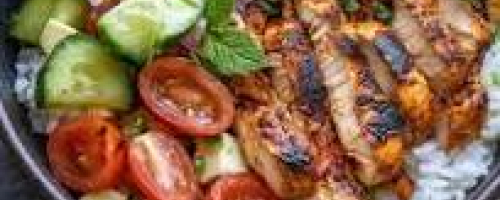 Grilled Chicken Shawarma