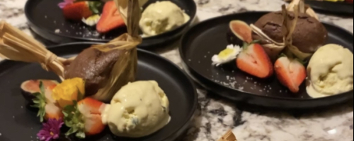 Black chocolat tamal