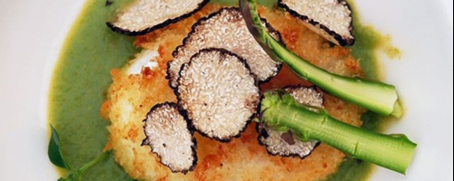 Oeuf croquante à la truffe
