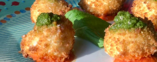 Fried mozzarella
