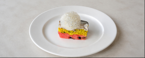 Sardine with Couscous & Watermelon