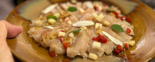 Tiradito de Palometa