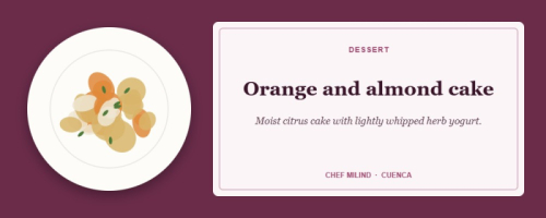 Orange and almond cake