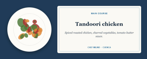Tandoori chicken