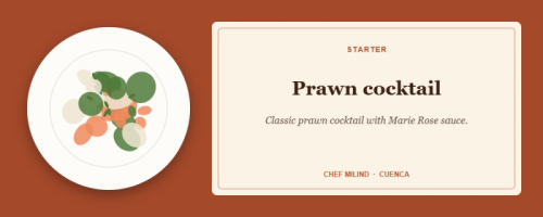 Prawn cocktail