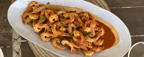 Prawns in Chef Vivien special sauce