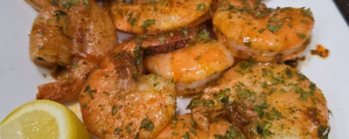 Crevettes sautées aux épices africaine