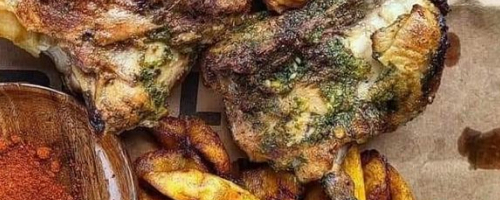 Poulet braisé à l'Ivoirienne