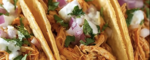 Tacos de pollo